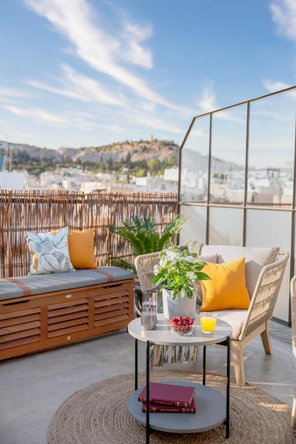 Topfloor Getaway Balcony&Hot Tub+Acropolis View Athen Eksteriør bilde